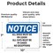 Signmission All Dogs Must Be On Leash All Cats Must, 10 in W x Rectangle, Vinyl Decal OS-2PACK-NS-D-710-L-10101 - alternate 4
